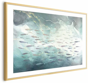 Artgeist Plakatas - School of Small Fish