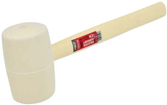 AW-Tools AWTOOLS MŁOTEK GUMOWY TRZON DREWNO Baltas 340g
