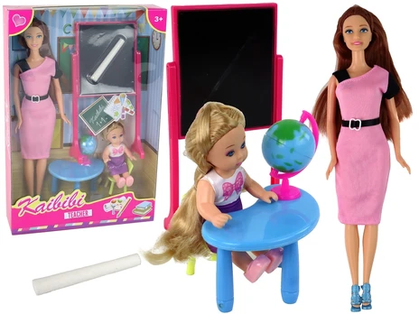 Lėlė su priedais Kaibibi Baby Teacher, 31 cm