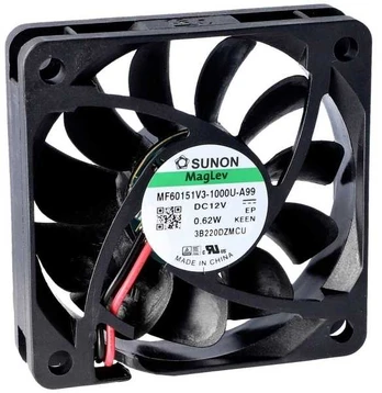 SUNON BLÆSER 12V/DC 60X60X1MM VAPO ROHS