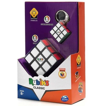 Klasikinis Rubiko kubas 3x3, raktų pakabukas