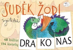 Žaidimas. Sudėk žodį kaina
