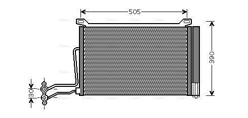 Kondicionieriaus radiatorius BW5264D AVA