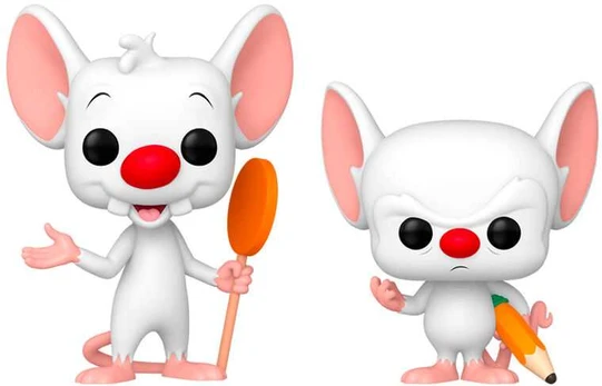 Funko POP pack 2 figures Pinky & The Brain