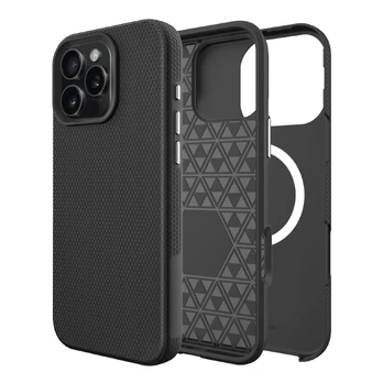 Dėklas Perfectionists Triangle Mag Case Apple iPhone 17 Pro juodas