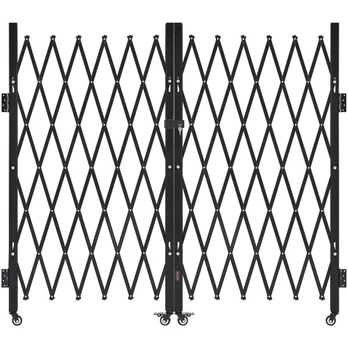 Lockable dvigubos žirklinės grotelės 320x160.5 cm