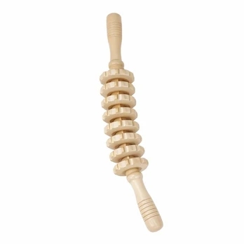 Gua sha masažinė lenta, medinė, 1 vnt.