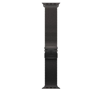 Apyrankė Apple Watch 49mm Black Titanium Milanese Loop - Medium