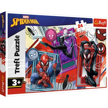 TREFL SPIDER-MAN dėlionė „Žmogus-voras“, 24 det.