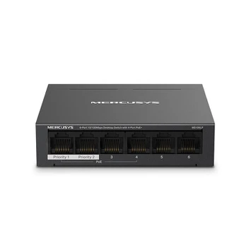 Mercusys MS106LP 6x 100Mbps Unmanaged Switch 4x PoE