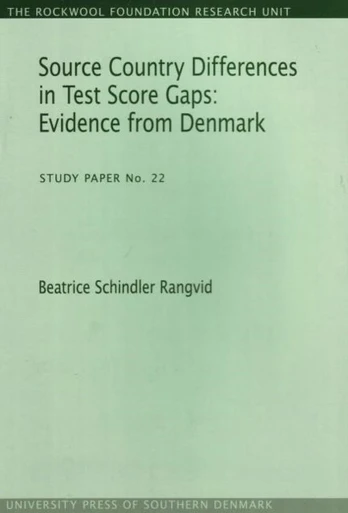 Source Country Differences in Test Score Gaps