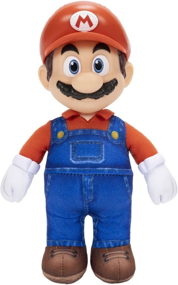 Super Mario - Movie 2, Basic Roto Plush - Mario (43254)