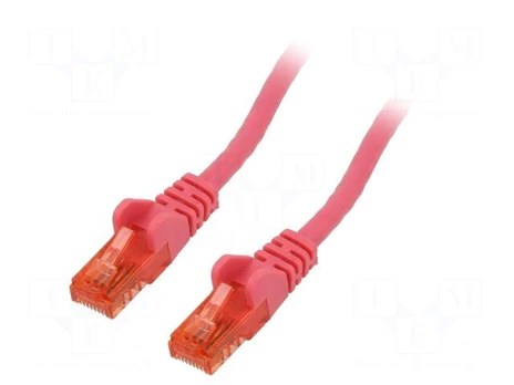 Patch cord | U/UTP | Cat: 6 | RJ45 plug,both sides | stranded | CCA | 5m