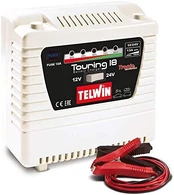 Automobilių akumuliatorių pakrovėjas Telwin TOURING 18; 12-24 V kaina
