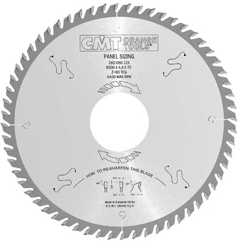 Cmt PANEL SIZING SAW BLADE 400X4.4X80 Z=60 HWG