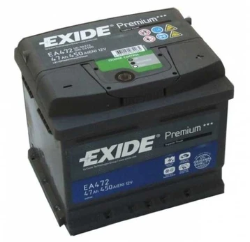 Akumuliatorius EXIDE 47 Ah 450 A EN 12V