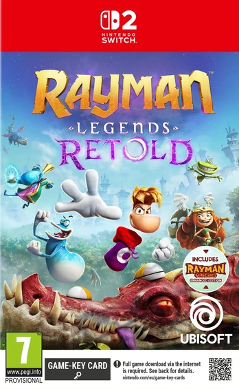 Rayman Legends Retold Nintendo Switch 2(išleidimo data 3.12.2026)