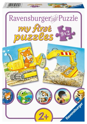 Animal Construction - RAVENSBURGER dėlionė