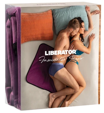 Liberator Fascinator Throw Mini Purple baldas seksui