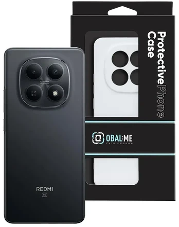 Dėklas OBAL:ME Glossy phone case for Redmi Note 15 4G baltas