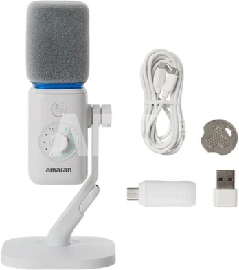 Amaran Mic Desktop Stand Kit (White)