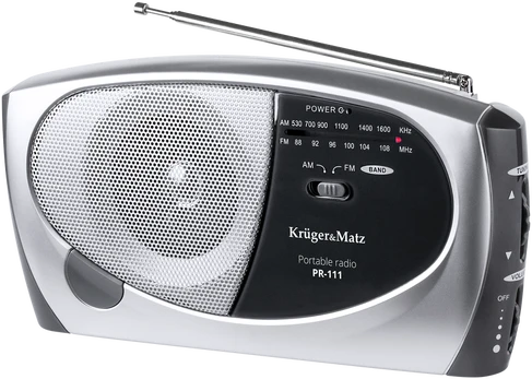 AM / FM nešiojamas radijas Kruger & Matz modelis PR-111