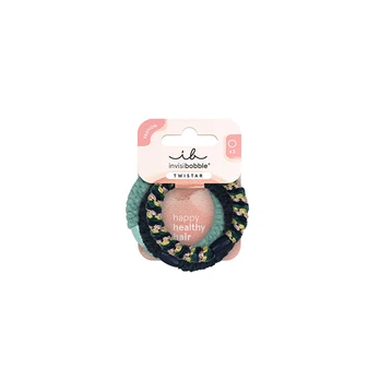 Invisibobble Twistar Blue Balance hair tie 3 pcs
