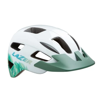 Šalmas Lazer Gekko, 50-56 cm, (baltas/žalias)