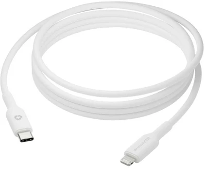 Kabelis USB dbramante re-charge Pro - Kabelis Lightning męski do Lightning męski - 2 m - balta