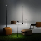 LEDS-C4 Nematomas LED stulpelių apšvietimas su įžeminimo smaigaliu