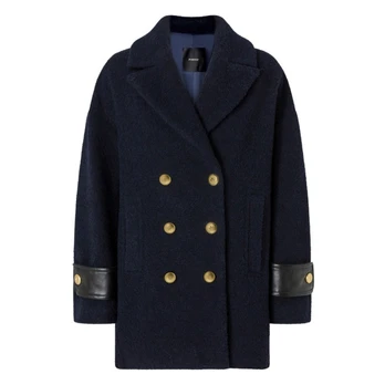 Paltas moterims, Mėlyna, Canederli coat