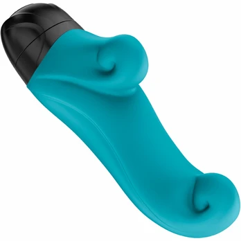FUN FACTORY Ocean Mini Vibrator Aquamarine - Compact Silicone Model