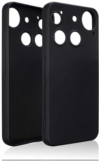 Dėklas Beline Silicone Nothing Phone 3 juodos spalvos