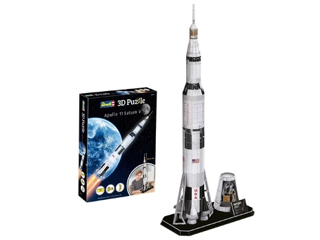 3D dėlionė Revell Apollo 11 Saturn V 00250, 136 d.