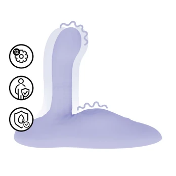Loveline Vibrating Pulse & Thrust Seat Purple - Hands-Free Intimate Machine