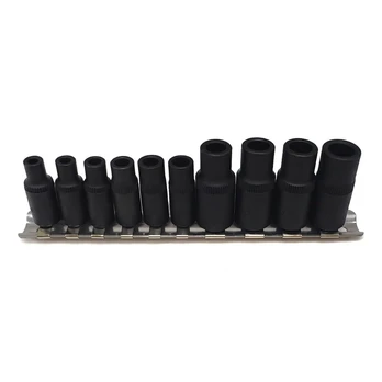 Adapterių rinkinys sriegikliams 1/4", 3/8" 10vnt