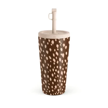 Cinnamon Roll - Travel Mug, 500 ml / Straw