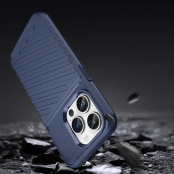 Dėklas Thunder Case iPhone 14 Pro Mėlynas