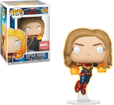 Exclusive Funko Pop Marvel Captain Marvel Figurėlė