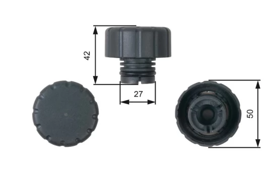 Dangtelis, radiatorius GATES RC244