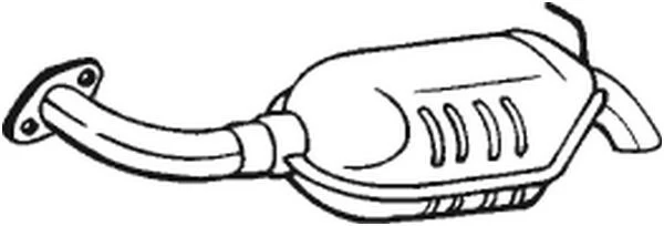 Galinis duslintuvas BOSAL 171-019