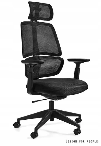 Ergonomiška Unique biuro kėdė su tinkleliu/audiniu | įvairios spalvos