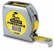 „Stanley“ matavimo prietaisas iš viršaus PowerLock 5 m x 19 mm 33-932 kaina