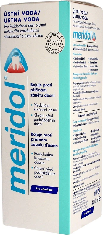 Meridol MERIDOL* Burnos skalavimo skystis 400ml naujas