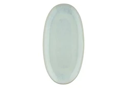 Ovali lėkštė AURORA OPAL, melsvos sp., 30 x 15 cm
