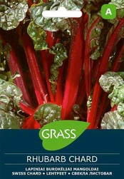Lapinių burokėlių sėklos RHUBARB CHARD, 2 g kaina