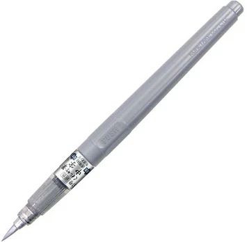 Zig Fude Pen Chuji No.61 sidabrinis