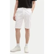 Tom Tailor Medžiaginiai šortai 1044715 Balta Regular Fit