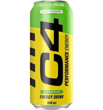 Cellucor C4 Energy, Twisted Limeade (BB 2026-06-16), 500 ml