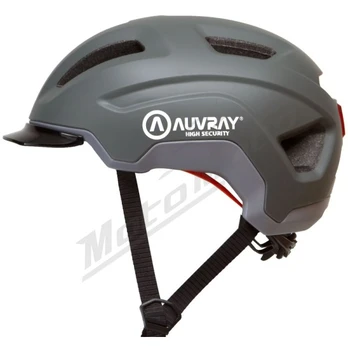 Dviratininko šalmas AUVRAY L Pilka